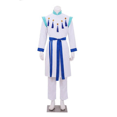 Anime Cosplay Prince Costume Men - Halloweez Helios White Priest Uniform Suit for Halloween Carnival Parties - Halloweez