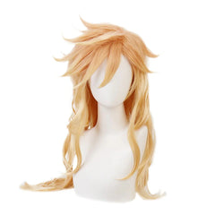 Halloweez Anime Douma Cosplay Wig - Rose Net Synthetic Fiber with Adjustable Size and Heat Resistant Cap - Halloweez