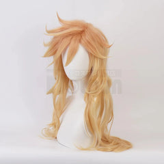 Halloweez Anime Douma Cosplay Wig - Rose Net Synthetic Fiber with Adjustable Size and Heat Resistant Cap - Halloweez