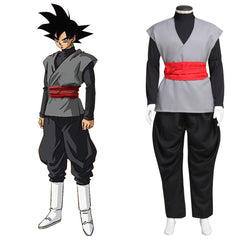 Halloweez Anime Dragon Ball Super Goku, Black Kai Zamasu, Merged Potara Cosplay Outfit - Halloweez