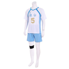 Halloweez Anime Haikyuu!! Hoshiumi Cosplay Volleyball Jersey Set - Halloweez