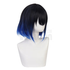Halloweez Anime Hashibira Inosuke Cosplay Wig - Synthetic Fiber, Adjustable, Heat Resistant - Halloweez