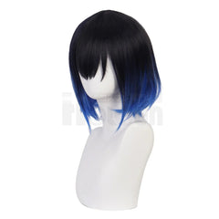 Halloweez Anime Hashibira Inosuke Cosplay Wig - Synthetic Fiber, Adjustable, Heat Resistant - Halloweez