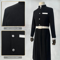 Halloweez Exclusive: Kamado Tanjirou Cosplay Outfit with Embroidered Haori and Matching Accessories - Halloweez
