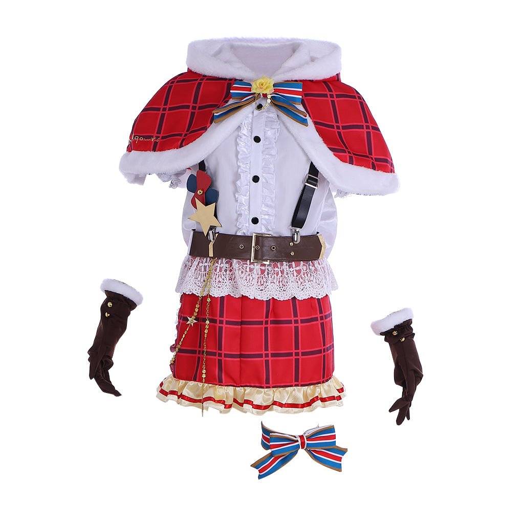 Stunning Anime Love Live Kanan Matsuura Uniform Cosplay Costume by Halloweez - Halloweez