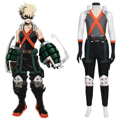 Halloweez Men's My Hero Academia Cosplay Costume - Katsuki Bakugo HeroBody - Halloweez