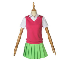 Halloweez Quintessential Quintuplets Cosplay Costume - Nakano Ichika/Nino/Yotsuba School Uniform Set - Halloweez