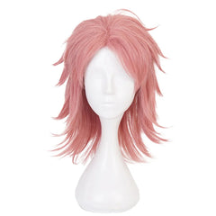 Halloweez Anime Saito Cosplay Wig - Rose Net Synthetic Fiber with Adjustable Size and Heat Resistant Cap - Halloweez