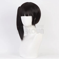 Halloweez Anime Tsuyuri Kanawo Cosplay Wig - Synthetic Fiber, Adjustable, Heat Resistant for Halloween - Halloweez