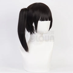 Halloweez Anime Tsuyuri Kanawo Cosplay Wig - Synthetic Fiber, Adjustable, Heat Resistant for Halloween - Halloweez