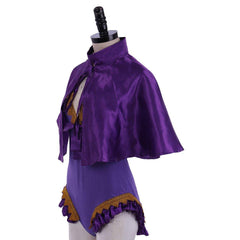 Halloweez Circus Showman Costume - Women's Greatest Showman Inspired Zendaya Bodysuit Cape Suit - Halloweez