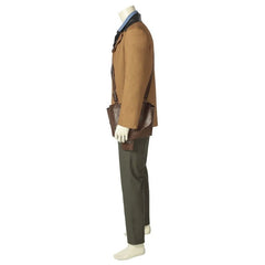 Halloweez Arthur Morgan Cosplay Western Suit for Men – Authentic Denim Battle Outfit with Accessories - Halloweez