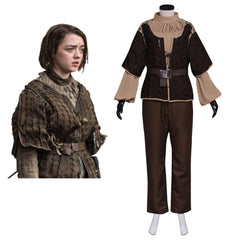 Halloweez Arya Stark Cosplay Costume - Premium Full Set for Women & Girls - Halloweez