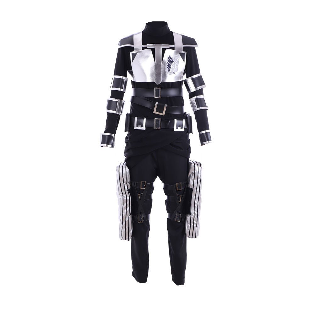 Halloweez Attack On Titan Levi Survey Corps Cosplay Costume - Halloweez