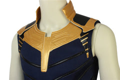 Halloweez Thanos Cosplay Costume - Infinity War Style Vest, Pants, Gloves Set - Halloweez