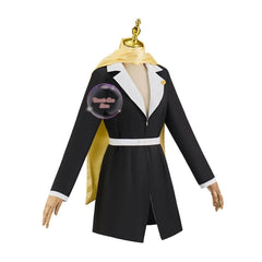 Halloweez Mia Fey Cosplay Ace Attorney Black Dress Women Lawyer Uniform for Halloween Roleplay - Halloweez