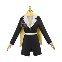 Halloweez Mia Fey Cosplay Ace Attorney Black Dress Women Lawyer Uniform for Halloween Roleplay - Halloweez