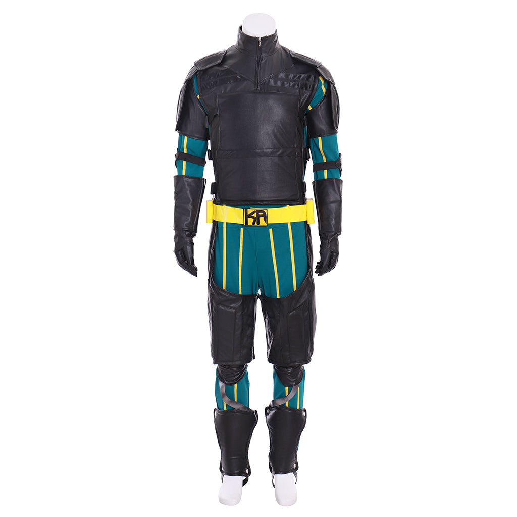Halloweez Kick-Ass Cosplay Costume – Dave Lizewski Superhero Outfit - Halloweez