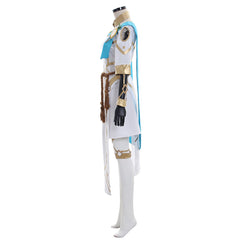 Halloweez Overwatch Mercy Victory Cosplay Outfit - Angela Ziegler Summer Games Edition - Halloweez