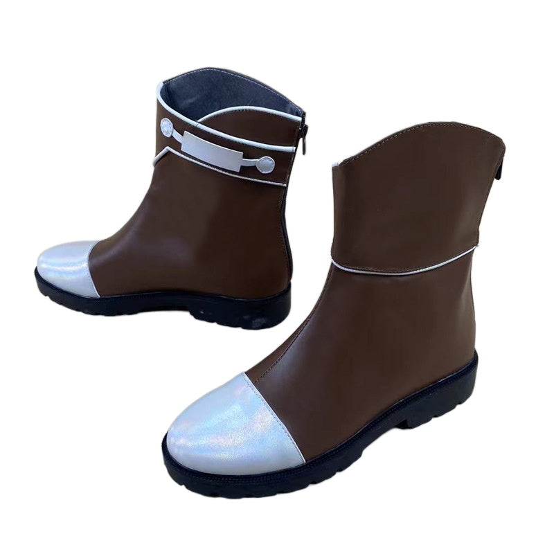 1811 League of Legends: Arcane Vander Cosplay Shoes for Anime Expo Performance - Halloweez