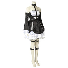 Halloweez Marie Rose Cosplay Costume - Dead Alive 6 Inspired Fancy Dress with Shoes - Halloweez