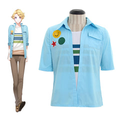 Halloweez Yoosung Cosplay Costume Jacket and Shirt | Mystic Messenger Game Cosplay Outfit - Halloweez