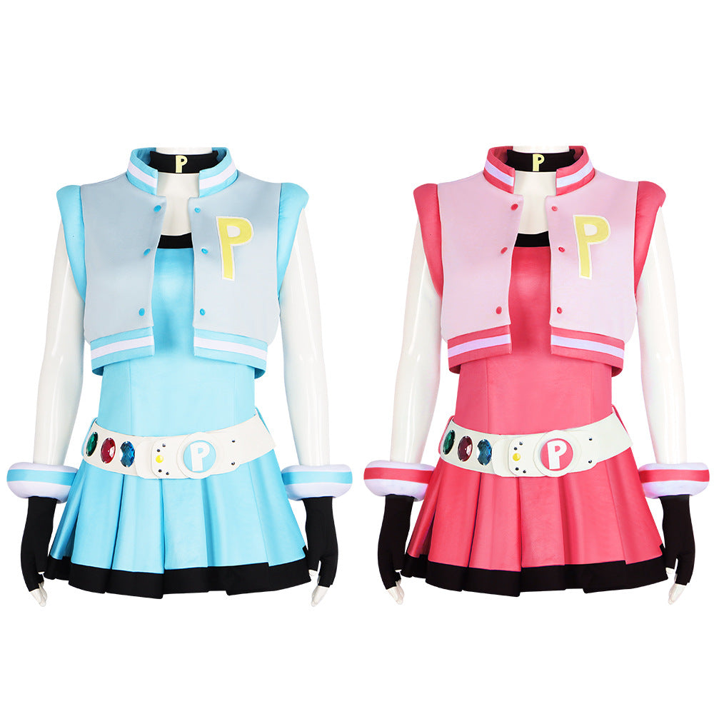 PowerPuff Girls Z Hyper Blossom Cosplay Costume - Anime Role Play Outfit - Halloweez
