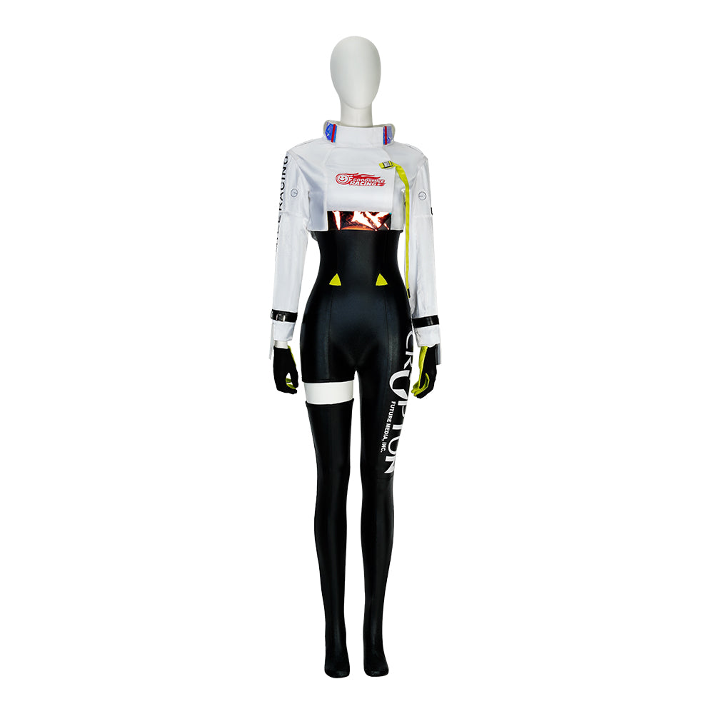 Halloweez 2022 Racing MIKU Cosplay Costume – Top-Quality Anime Cosplay Ensemble for Enthusiasts - Halloweez