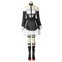 Halloweez Marie Rose Cosplay Costume - Dead Alive 6 Inspired Fancy Dress with Shoes - Halloweez