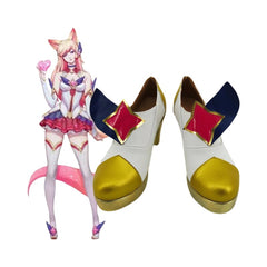 League of Legends Star Guardian Ahri Cosplay Shoes for Comic Conventions - Halloweez