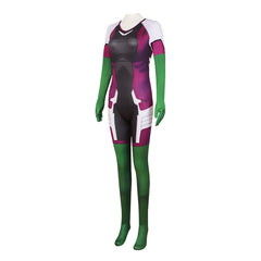 She-Hulk Women's Avengers Costume Cosplay Halloween Party Outfit - Movie The Avengers She-Hulk - Halloweez