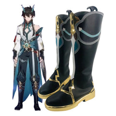 Honkai: Star Rail Dan Heng Imbibitor Lunae Cosplay Shoes for Anime Conventions - Halloweez