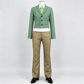 Demon Slayer Tanjiro Kamado Cosplay Uniform, Custom Outfit for Halloween Comic Con