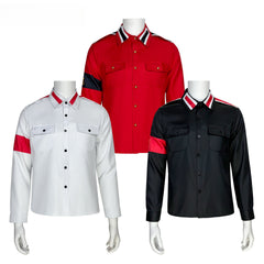 Michael Jackson Stage Shirt Cosplay Outfit, Customizable, Rock Singer Costume