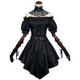 Grok Companion Ani Gothic Lolita Dress Cosplay Costume for AI Virtual Girlfriend - Halloweez
