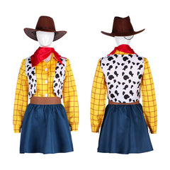 Children's Day Toy Story Costume Performance Outfit Cowboy Woody Children Cosplay Role Play Costume - Halloweez