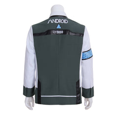 Men's Halloweez Detroit Become Human Cosplay Costume Connor RK900 Uniform Jacket Coat - Halloweez
