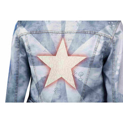 Halloweez Doctor Strange America Chavez Cosplay Suit - Miss America Ver3 Handcrafted Costume - Halloweez