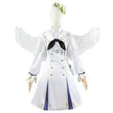 Blue Archive Ako Tendo Cosplay Costume White Dress Anime Cosplay Outfit - Halloweez