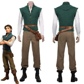 Flynn Rider Cosplay Costume Tangled Rapunzel Prince Role Play Halloween Outfit - Halloweez