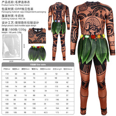 Disney Moana Maui Costume for Kids Cosplay and Stage Performance - Halloweez
