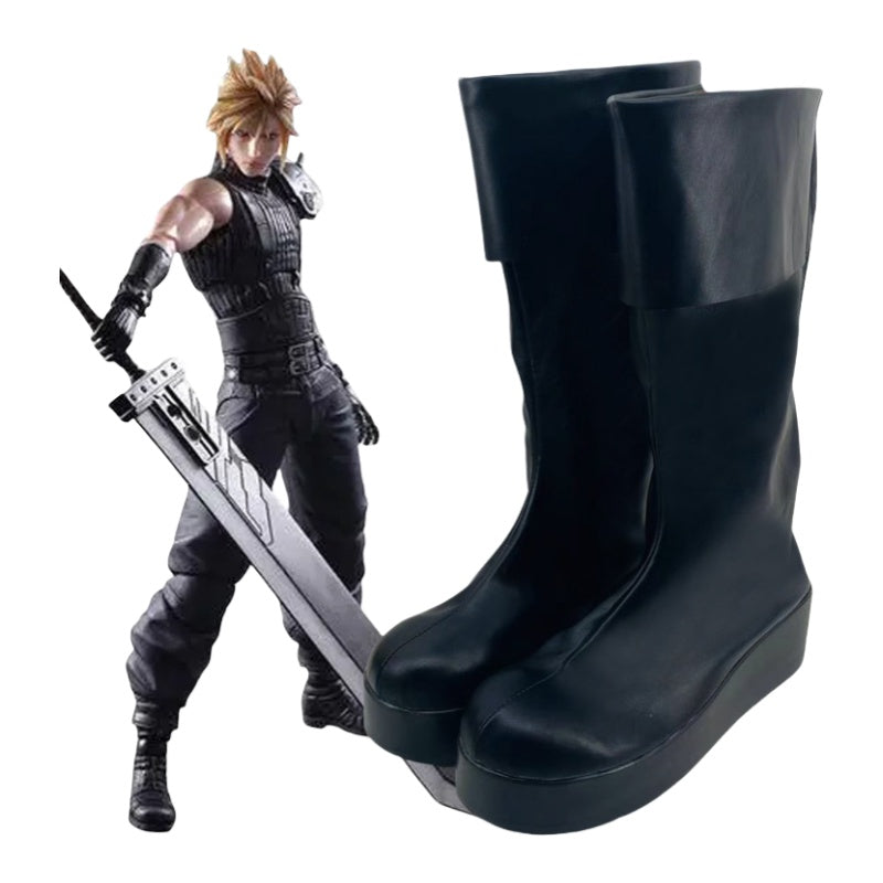 Final Fantasy 7 Cloud Strife Cosplay Shoes for Anime Conventions and Performances - Halloweez