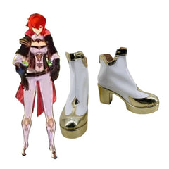 Genshin Impact Diluc (Knights of Favonius) Cosplay Shoes for Anime Conventions and Performances - Halloweez