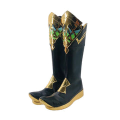 Genshin Impact Alhaitham Cosplay Shoes for Anime Conventions and Role Play - Halloweez
