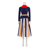 Halloweez Cosplay Costume - Elegant Long Sleeve Midi Dress for Women - Halloweez