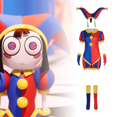The Amazing Digital Circus Pomni Cosplay Costume - Perfect for Fans and Collectors - Halloweez