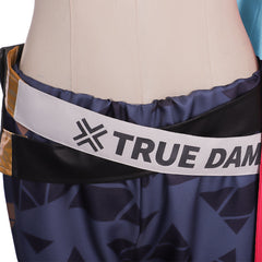 Halloweez Senna Cosplay Costume for Women - Sexy Crop Top Suit with Cape | Inspired by League of Legends - Halloweez