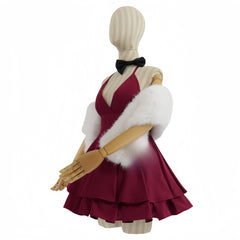 Blue Archive Mutsuki Formal Dress Cosplay Costume Elegant Game Party Outfit Full Set - Halloweez