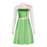 Bbie Green Dress Cosplay Costume for Halloween and Role Play - Halloweez