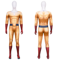 Drax Saitama Cosplay Costume One Punch Man Season 3 Anime Cosplay Full Set C Suit for Men - Halloweez